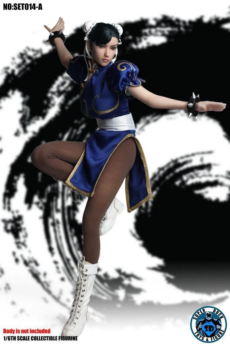 1:6 Chun-Li Blue Seamless Figure