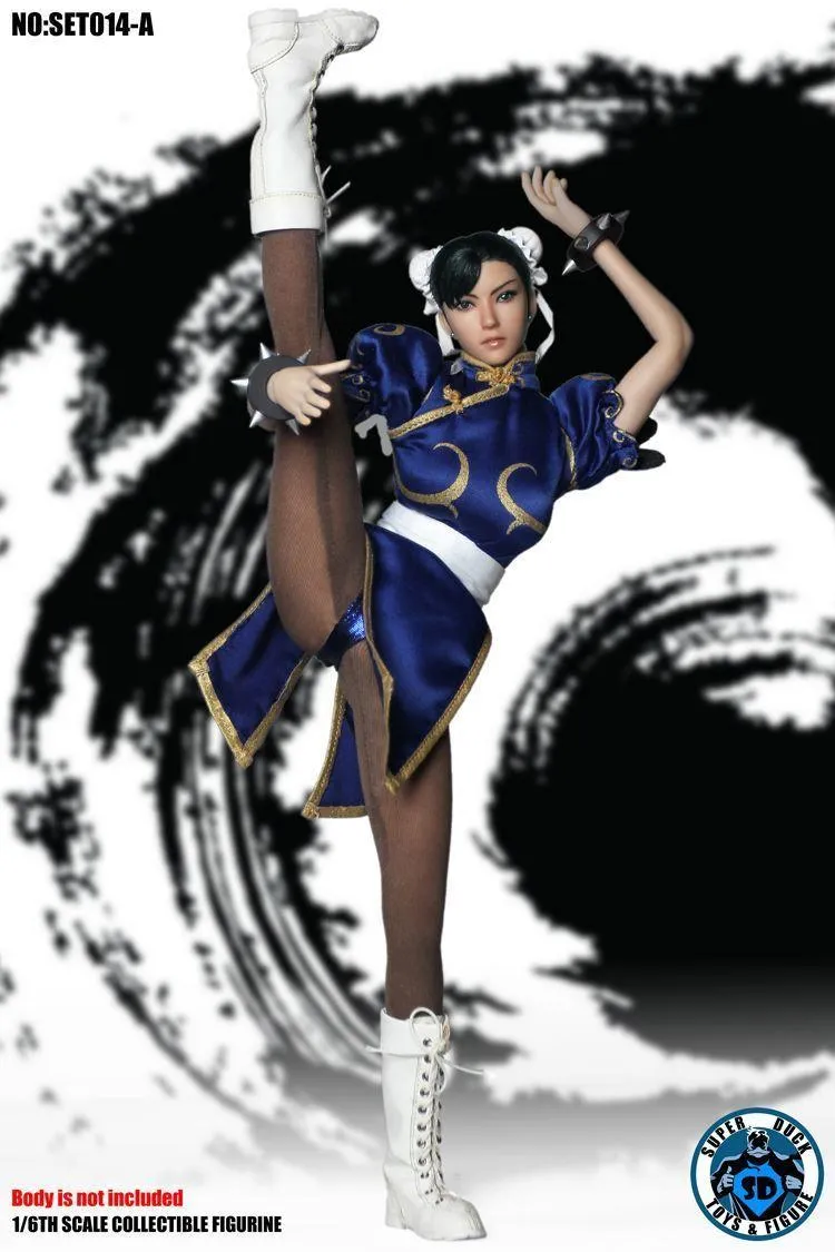 1:6 Chun-Li Blue Seamless Figure