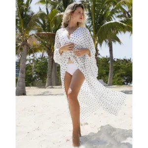 2021 Summer Beach Dress Bikini Cover Up Long Sleeve Swimwear Cover-Up Size XL