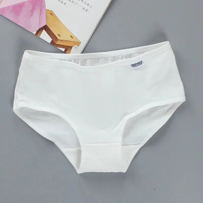 3PC Teenager Briefs Girls Underwear Cotton Briefs Sports Letters Breathable Briefs Pupils 8-12-14 Years