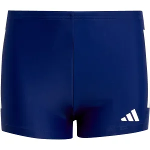 adidas Originals Dark Blue/White 3S Bld Swim Boxer Y