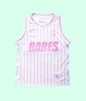 BABES PINK BASKETBALL VEST