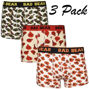 Bad Bear Kids Cotton Boxers - Pack of 3