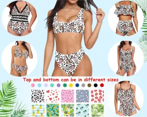 Bikini - Personalized One-Piece or Two-Piece Swimwear - Personalized Swimsuit