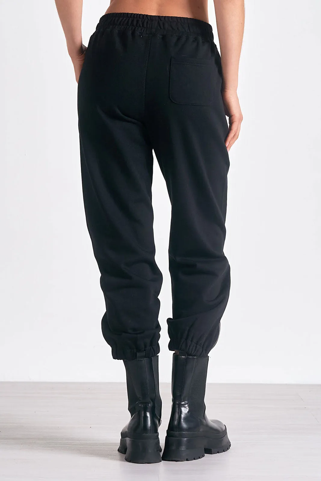 Black Jogger Sweatpants