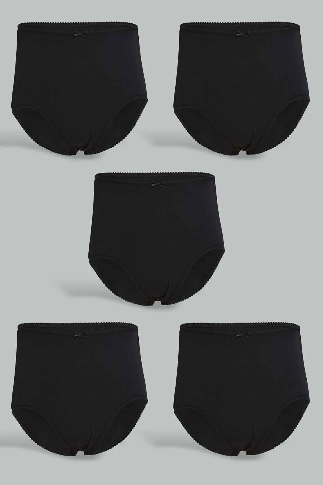 Black Mama Briefs For Women (Pack of 5)