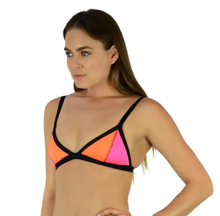 BRA206SPO Sports Splice Tri Bikini Bra - Baku