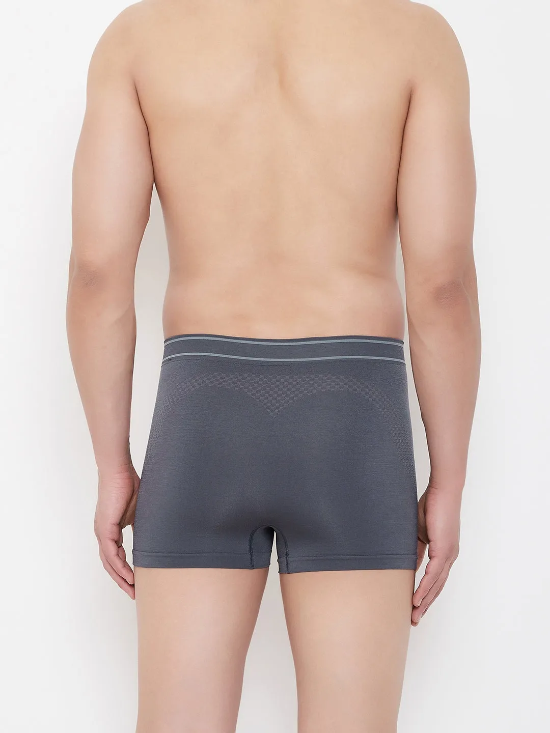 C9 Airwear Seamless Men's Trunk/Boxer - Charcoal