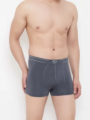 C9 Airwear Seamless Men's Trunk/Boxer - Charcoal