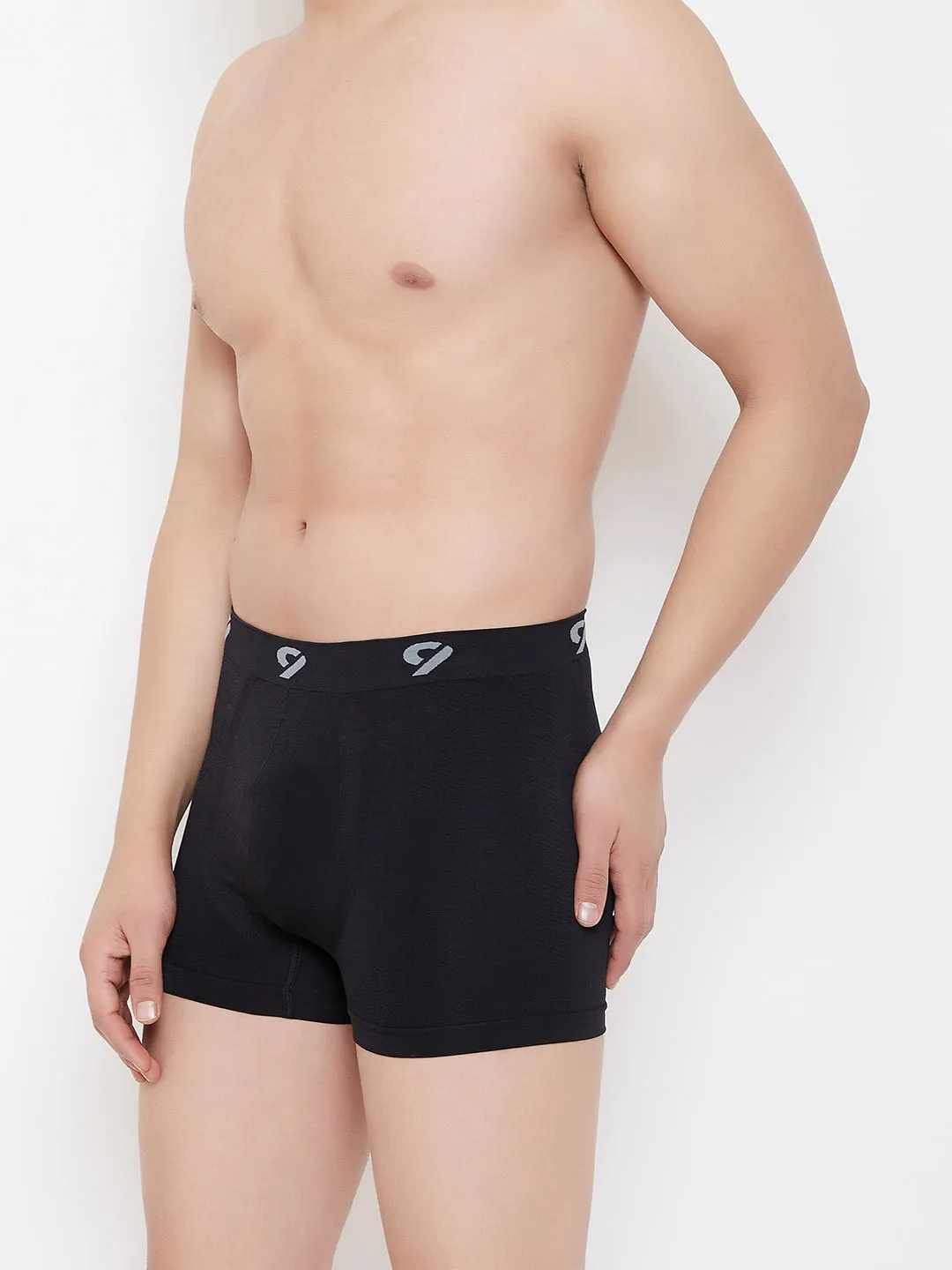 C9 Airwear Seamless Men's Trunk/Boxer - Charcoal