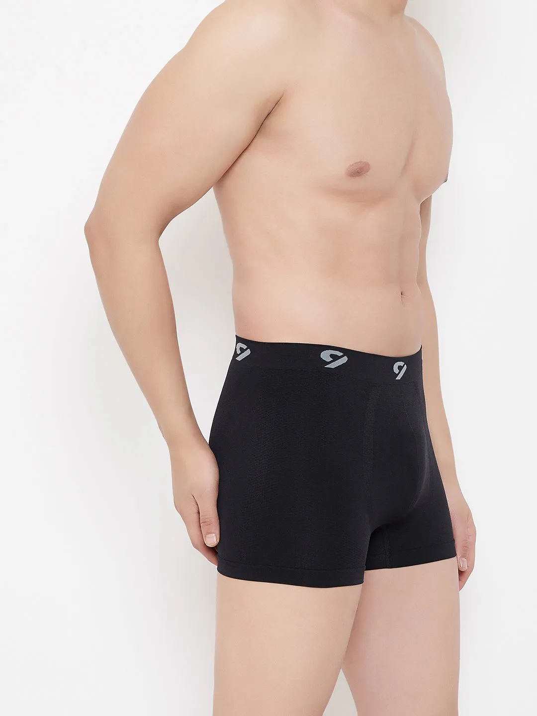 C9 Airwear Seamless Men's Trunk/Boxer - Charcoal