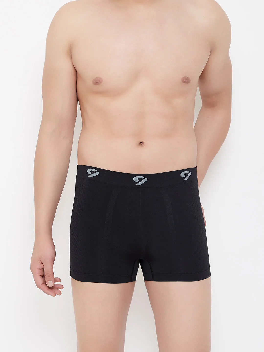 C9 Airwear Seamless Men's Trunk/Boxer - Charcoal