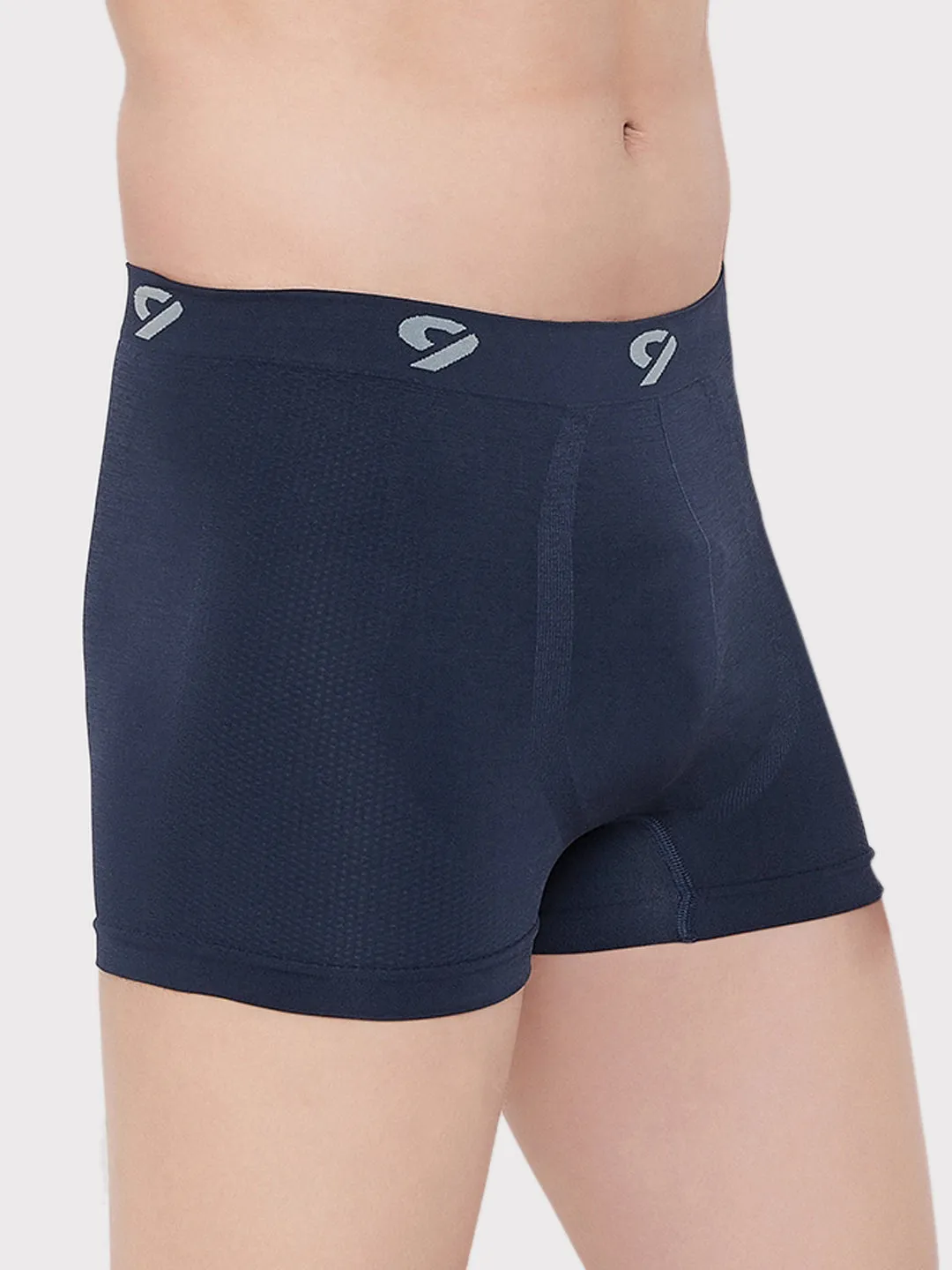 C9 Airwear Seamless Trunk/Boxer For Men - Navy