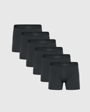 Carbon Boxer Trunks 6-Pack