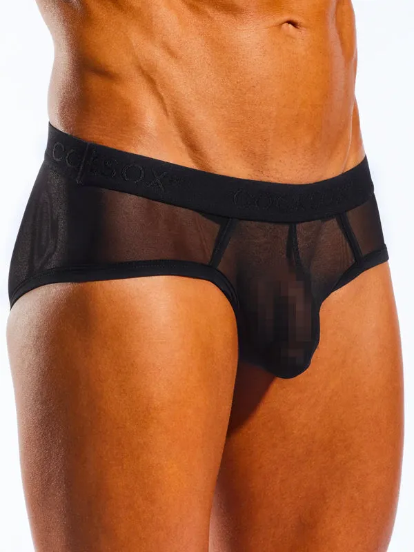 COCKSOX ITALIAN MESH SPORTS BRIEF