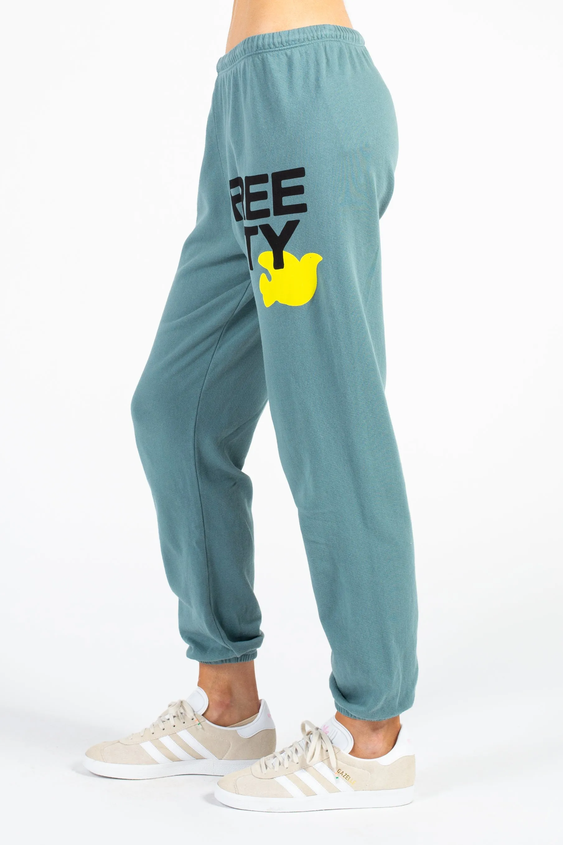 FREECITY Large Logo Sweatpants