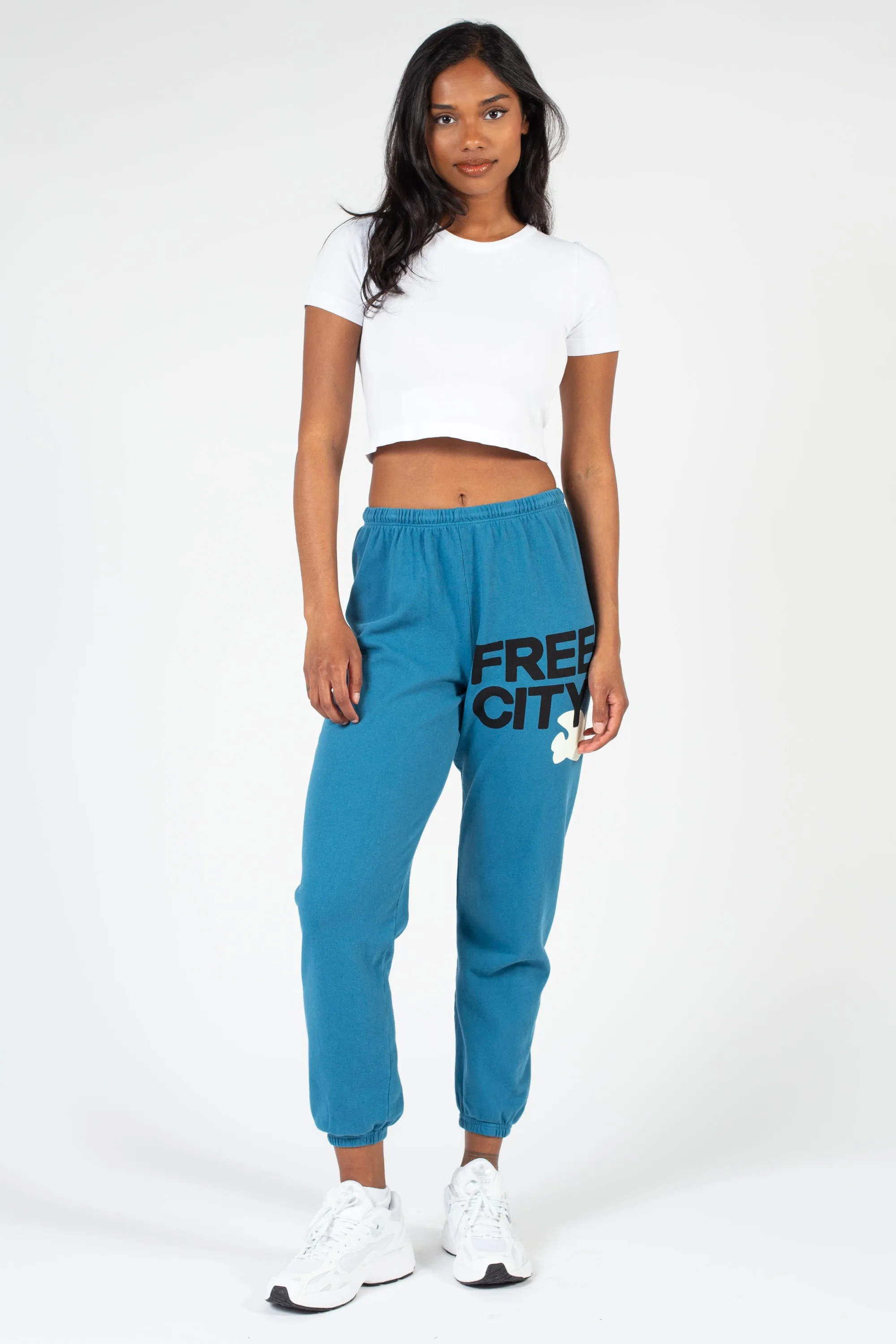 FREECITY Large Logo Sweatpants