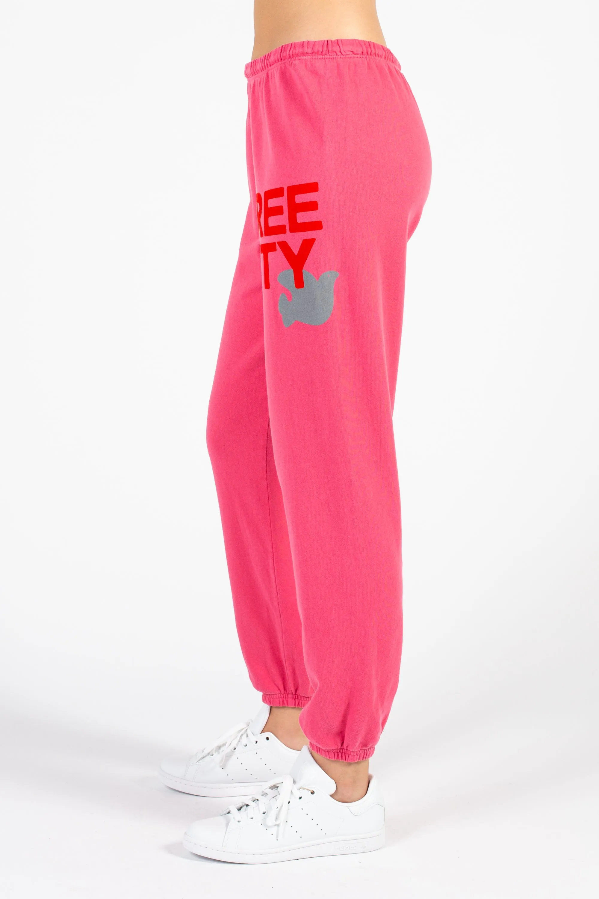 FREECITY Large Logo Sweatpants