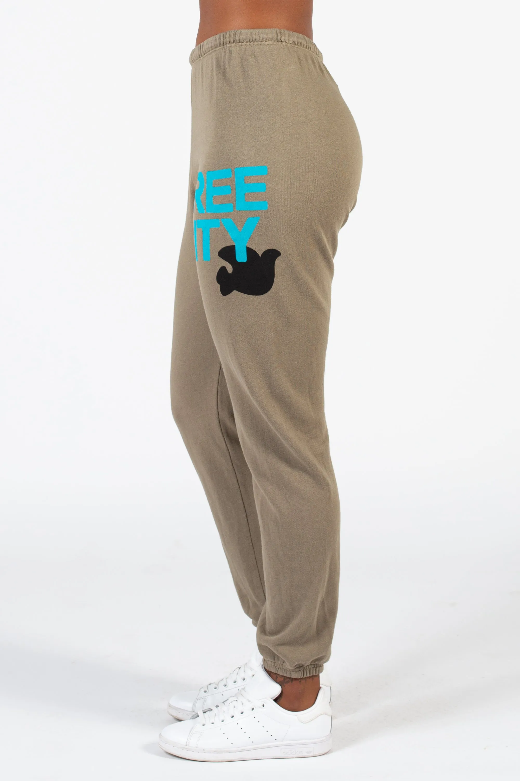 FREECITY Large Logo Sweatpants