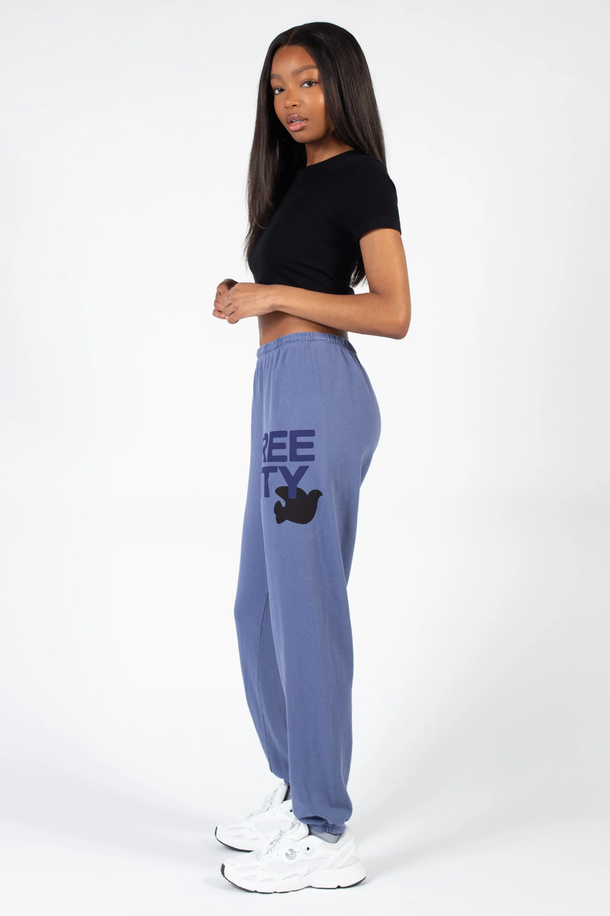 FREECITY Large Logo Sweatpants