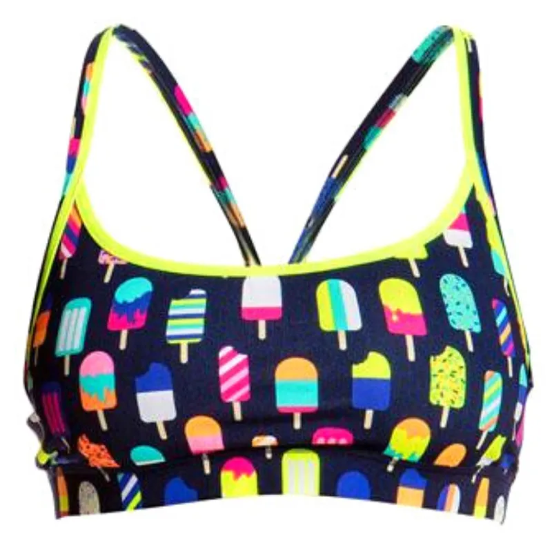 Funkita - Frosty Fruits - Ladies Bikini Sports Top