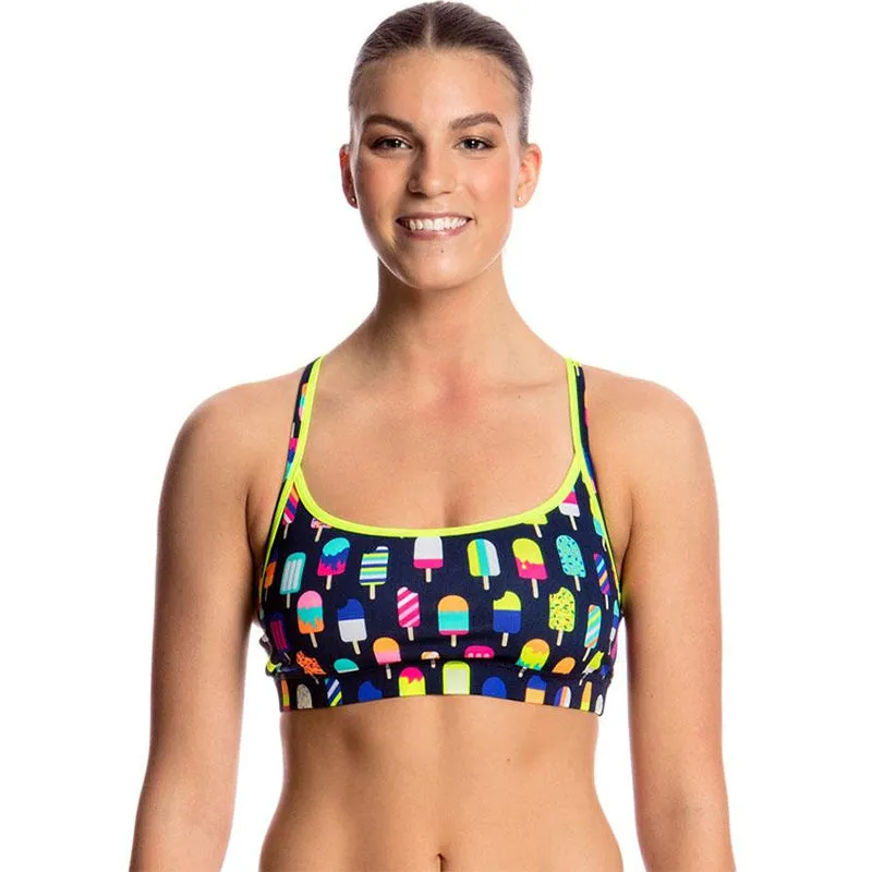 Funkita - Frosty Fruits - Ladies Bikini Sports Top