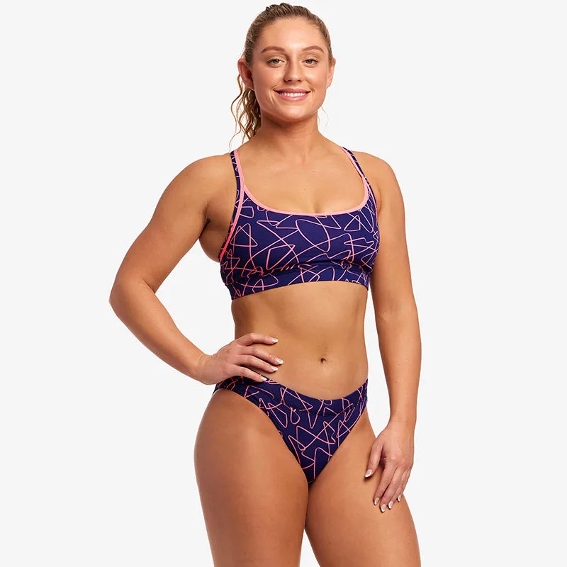 Funkita - Serial Texter - Ladies Sports Top