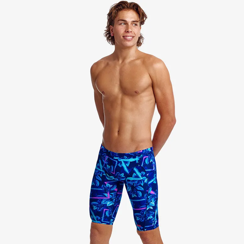 Funky Trunks - Leaf Laser - Mens Training Jammers