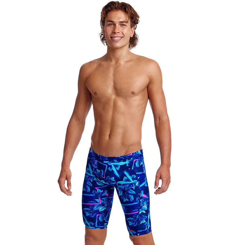 Funky Trunks - Leaf Laser - Mens Training Jammers