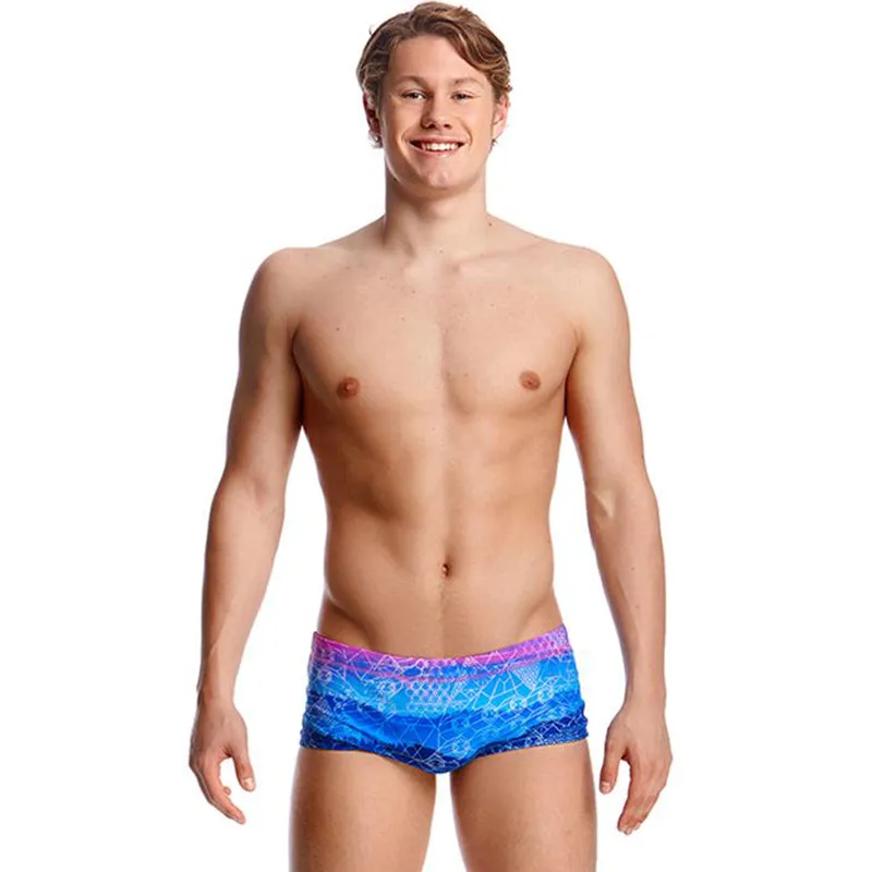 Funky Trunks - Mount Up Mens Plain Front Trunks