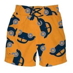 Infant and Toddler Boys Cars Swim Diaper Trunks