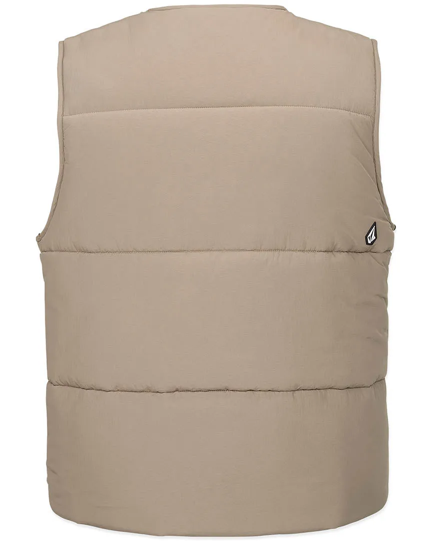 Layered Up Vest - Brown