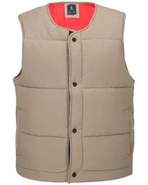 Layered Up Vest - Brown