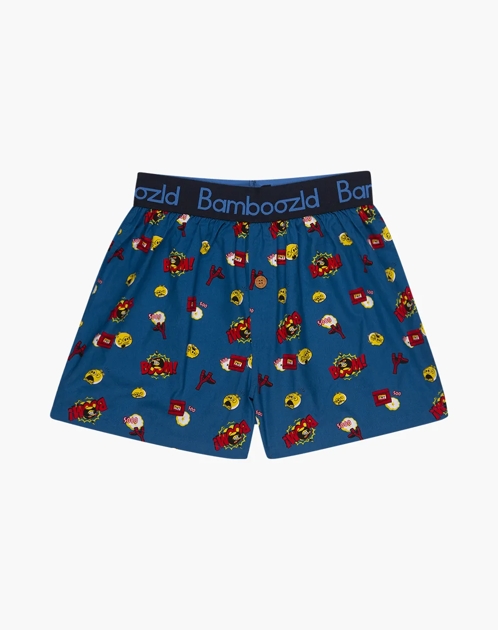 MENS ANGRY BIRDS BOOM! BAMBOO BOXER SHORT