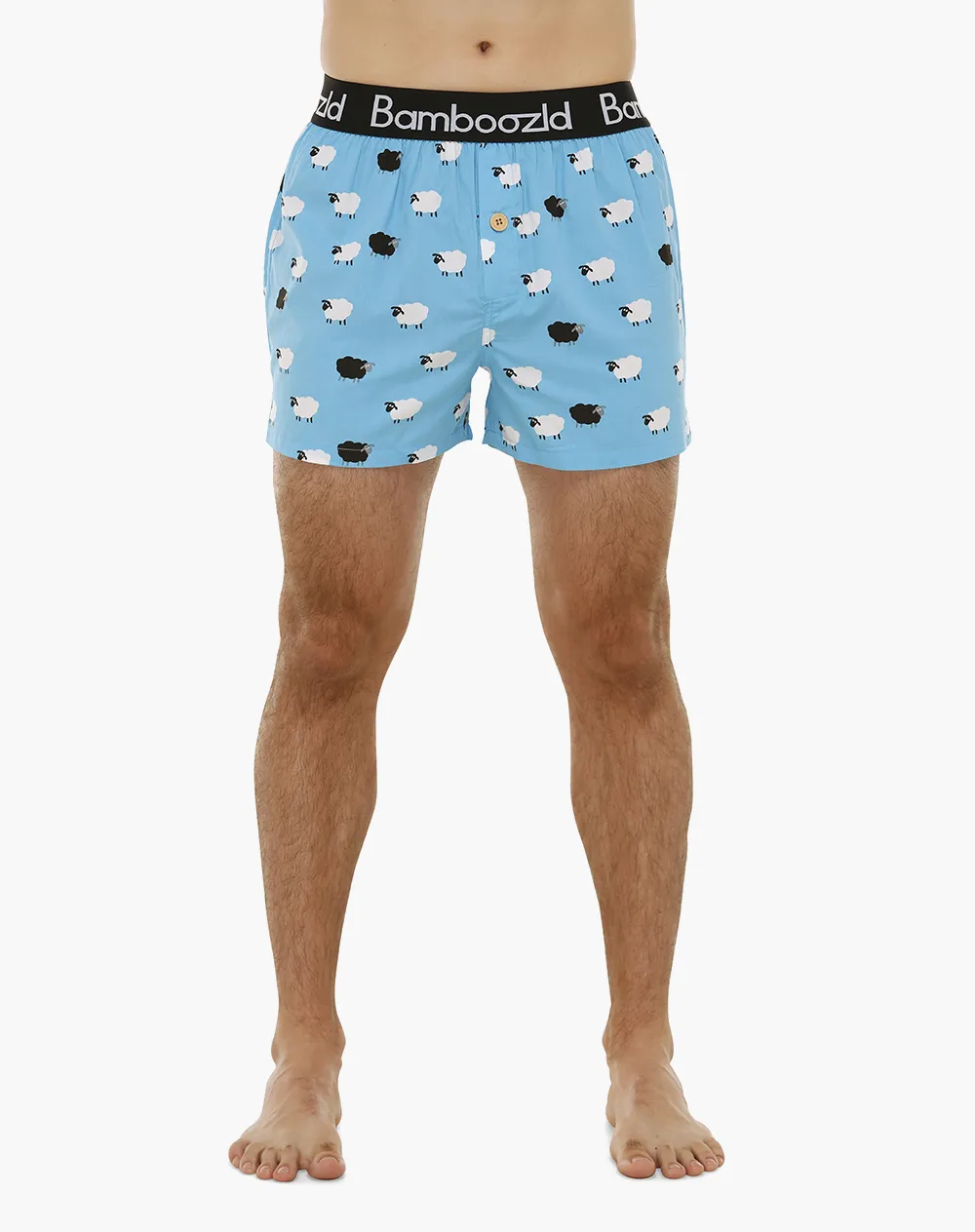 MENS BLACK SHEEP BAMBOO BOXER SHORT