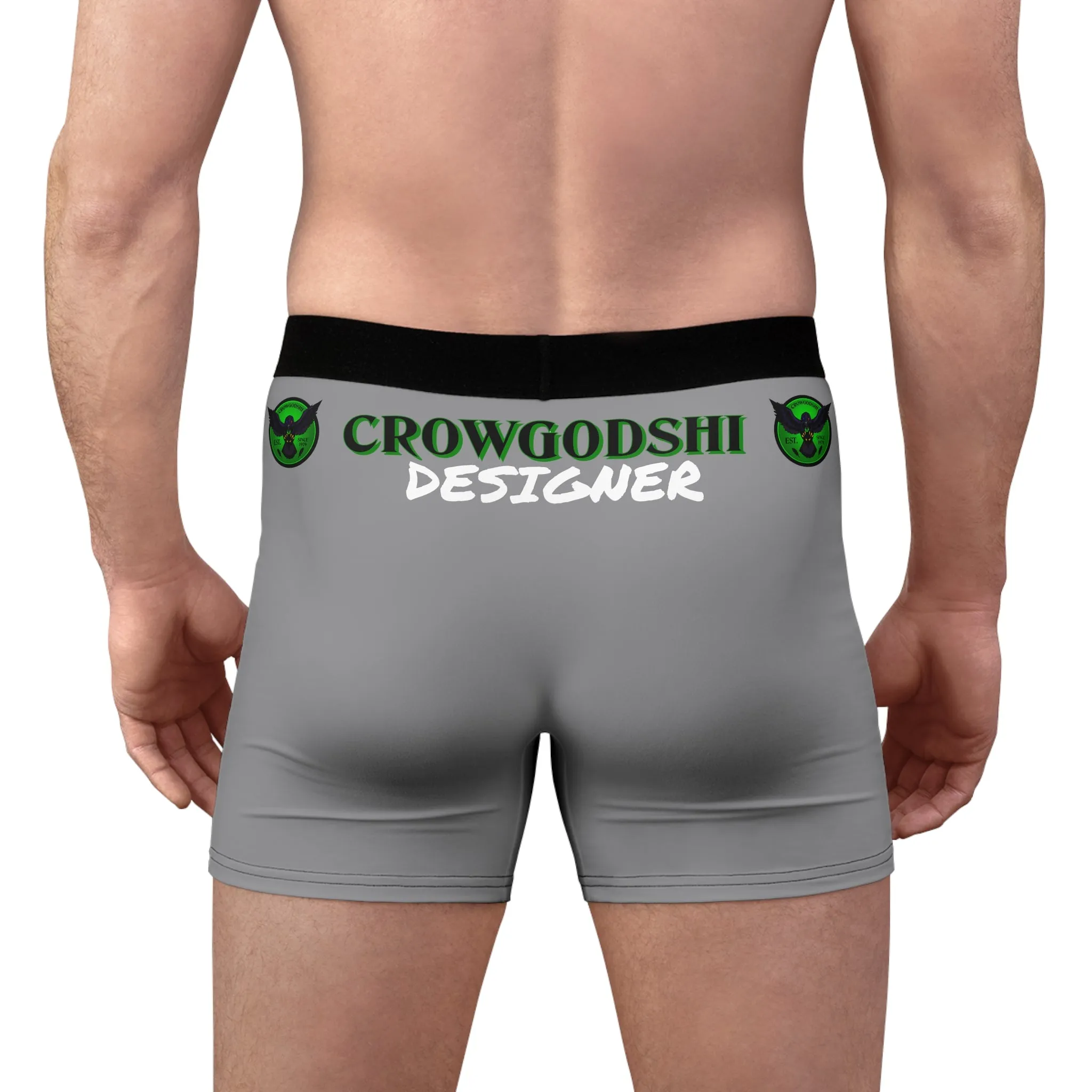 Men's Gray CD Est.1979 Boxer Briefs