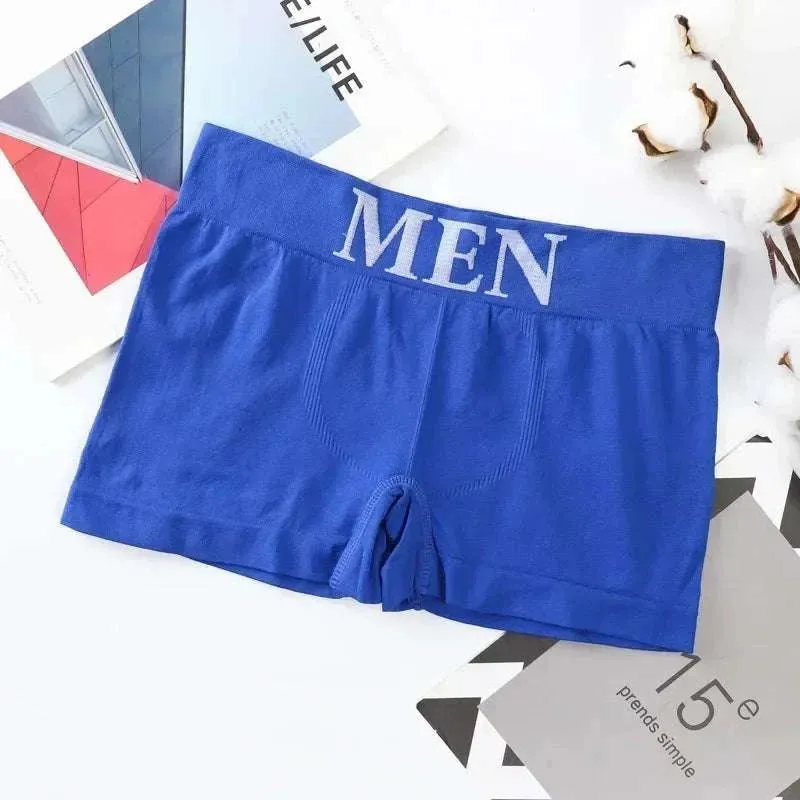 Men's Letter Print Boxer Briefs