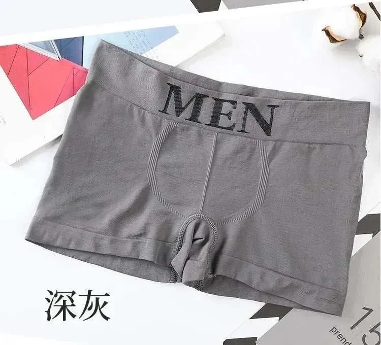 Men's Letter Print Boxer Briefs