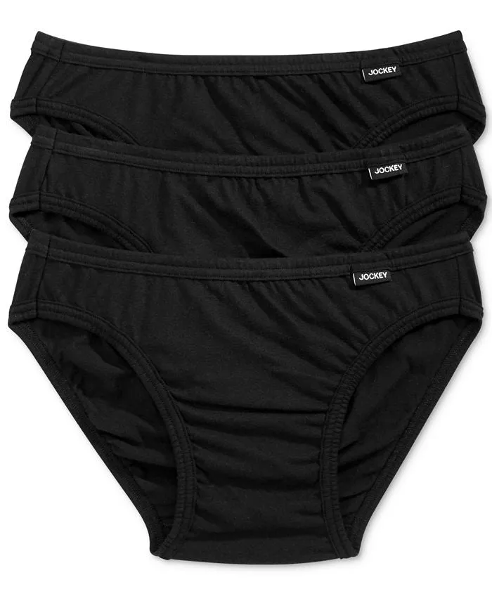 Men's underwear, Elance bikini set, 3 pcs. Jockey, black