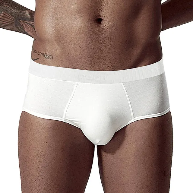 Men's Underwear Jockstrap Low Waist Cotton Underwear Bikini Men Briefs Male Underwear