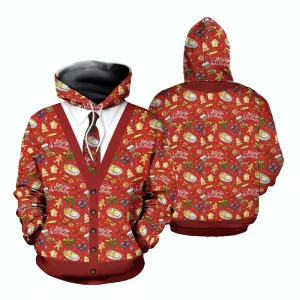 Merry Christmas 4 All Over Print 3D Hoodie For Men And Women, Christmas Gift, Warm Winter Clothes, Best Outfit Christmas