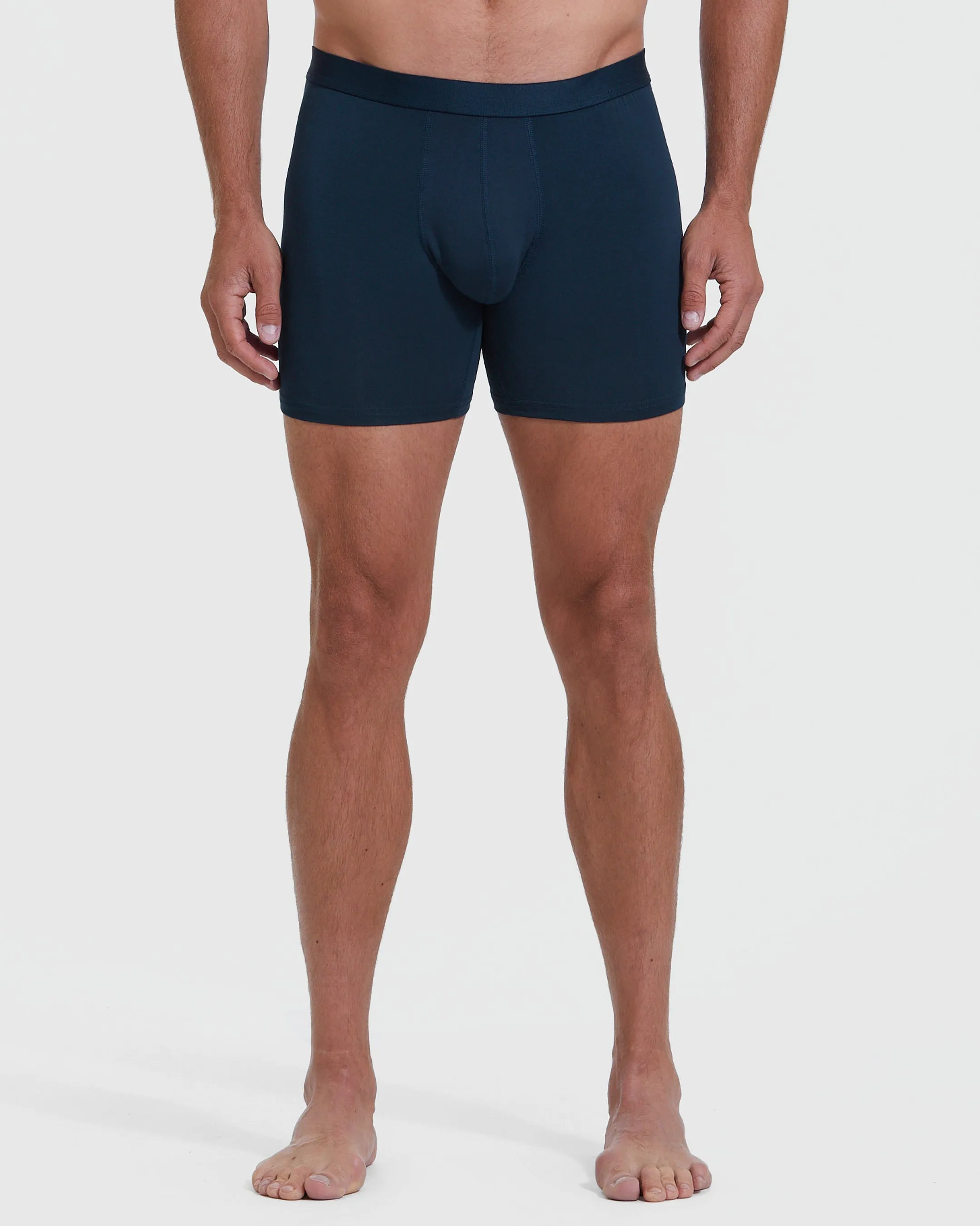 Navy Boxer Trunks 3-Pack