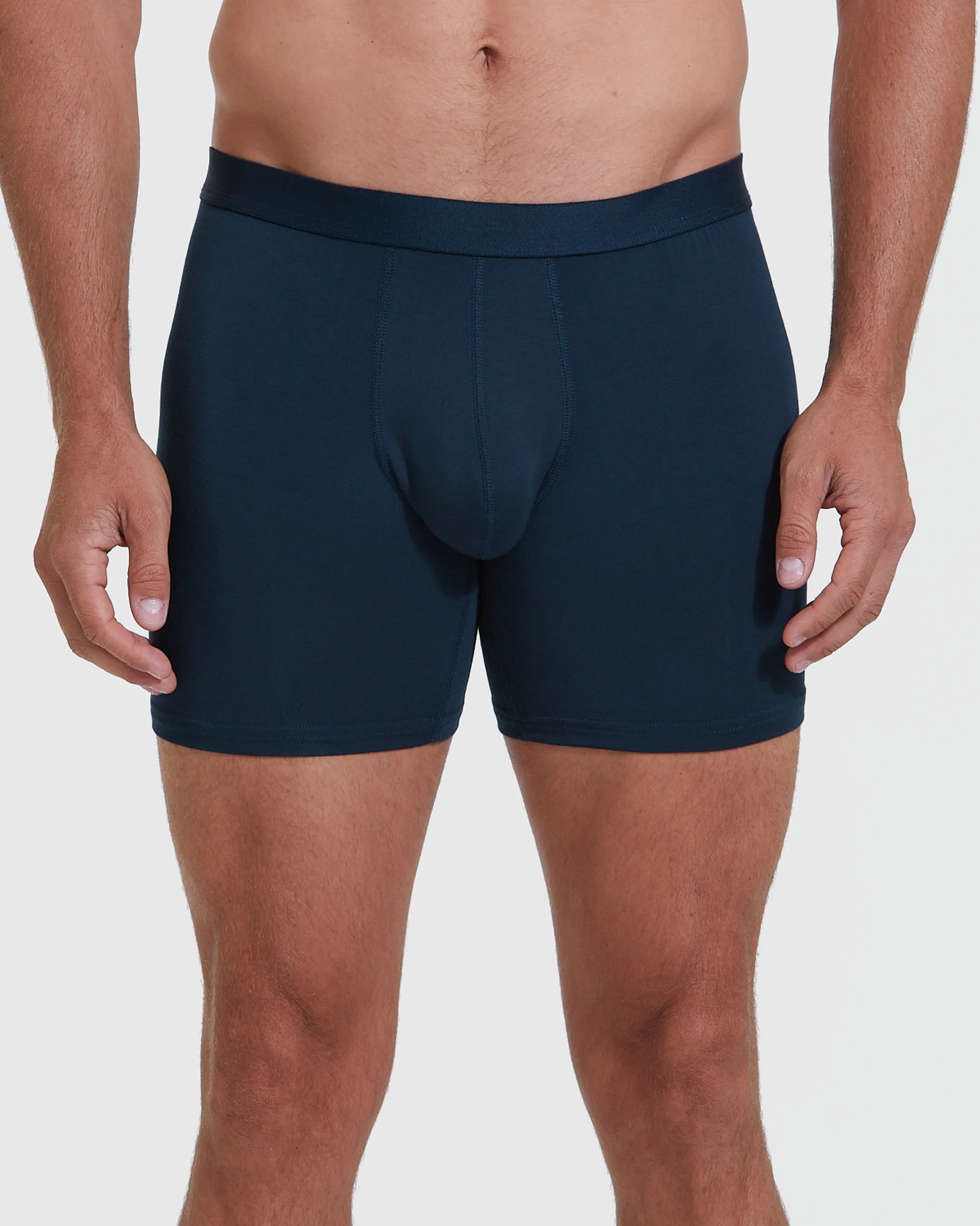 Navy Boxer Trunks 3-Pack