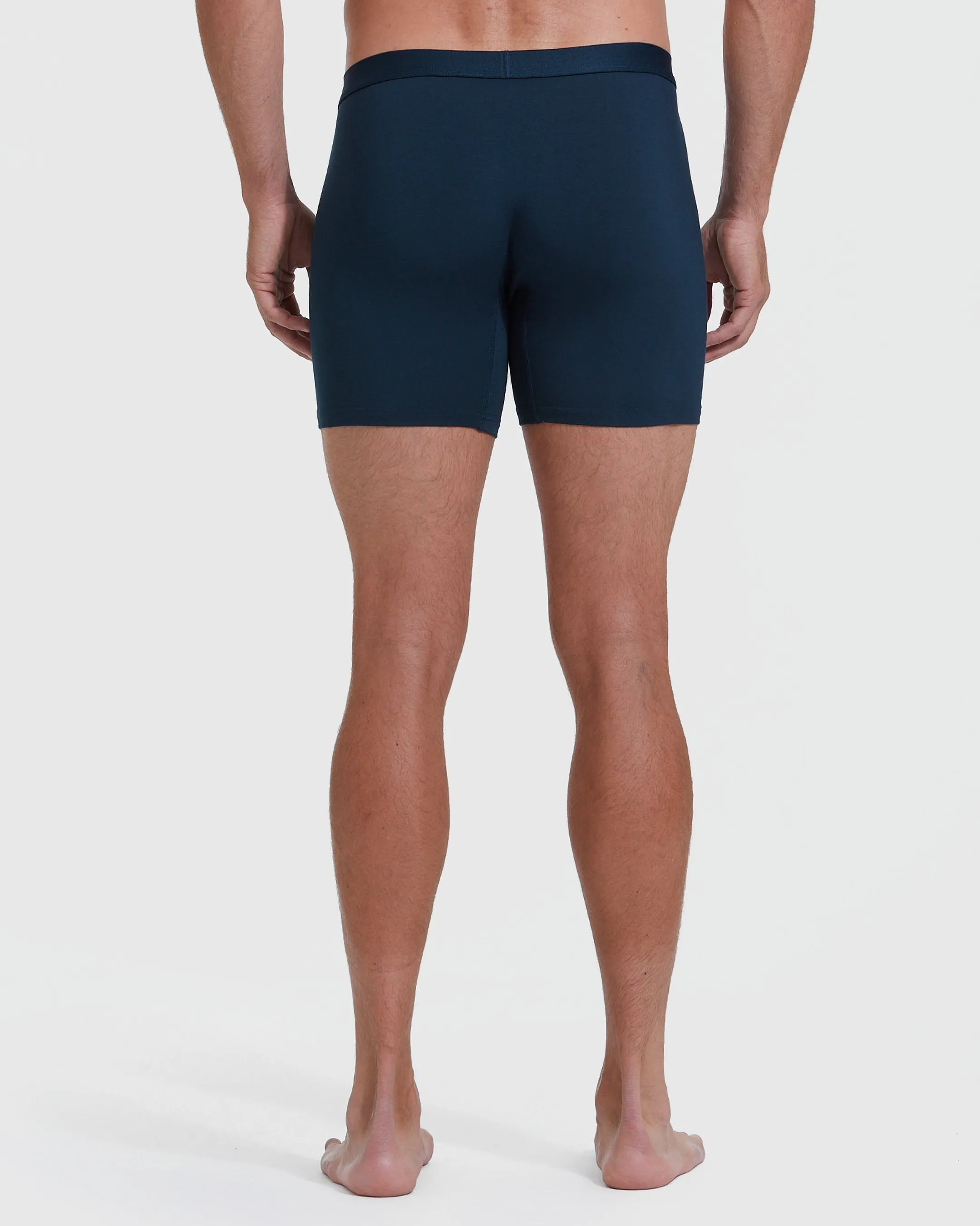 Navy Boxer Trunks 3-Pack