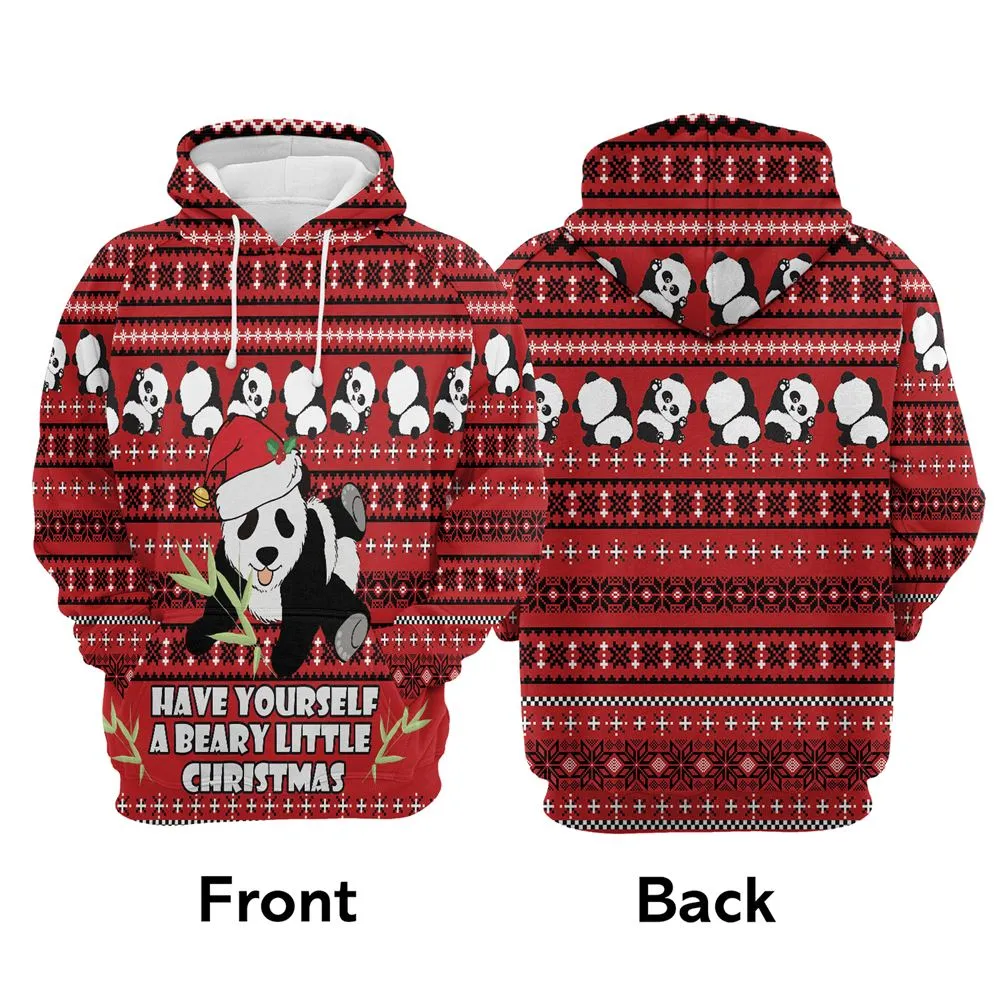 Panda Christmas All Over Print 3D Hoodie For Men And Women, Best Gift For Dog lovers, Best Outfit Christmas