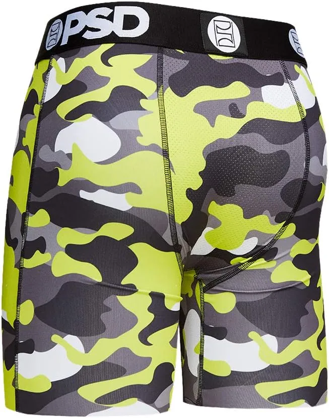 PSD Men's Neon Warface Boxer Briefs (M, L)