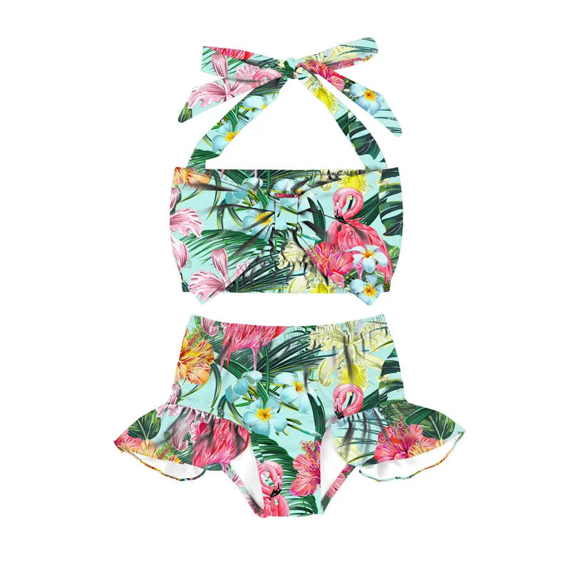 Swimsuit new cross-border hot-selling  version of baby sling  two-piece set swimwear