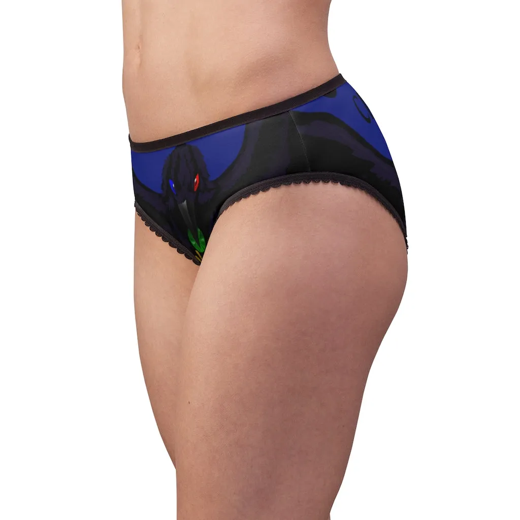 Women's Crowgodshi First Generation Limited Edition Panties, DUKE BLUE LOGO