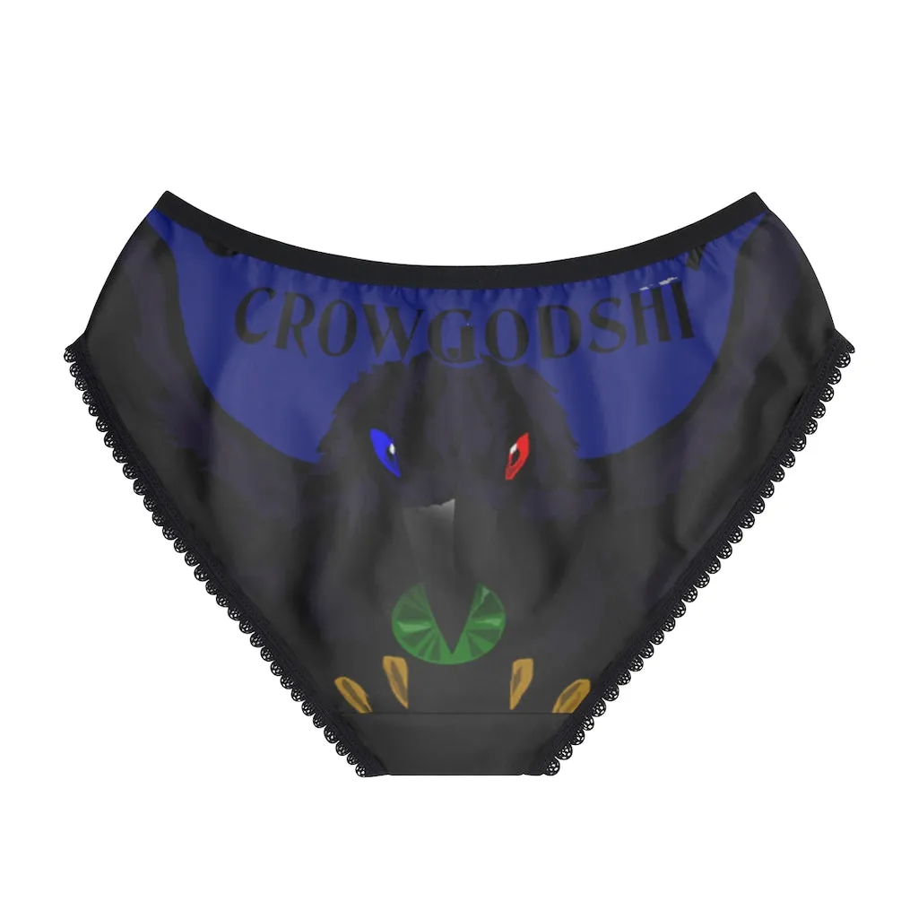 Women's Crowgodshi First Generation Limited Edition Panties, DUKE BLUE LOGO