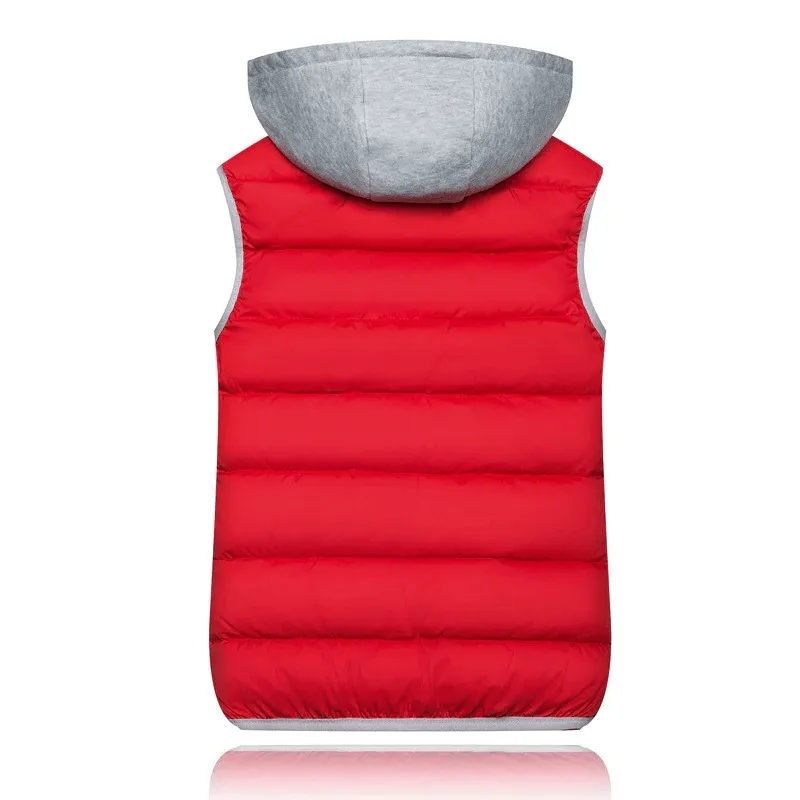 Women's Loose Slim Vest with Hood / Female Zipper Thick Warm Vest - SF0071